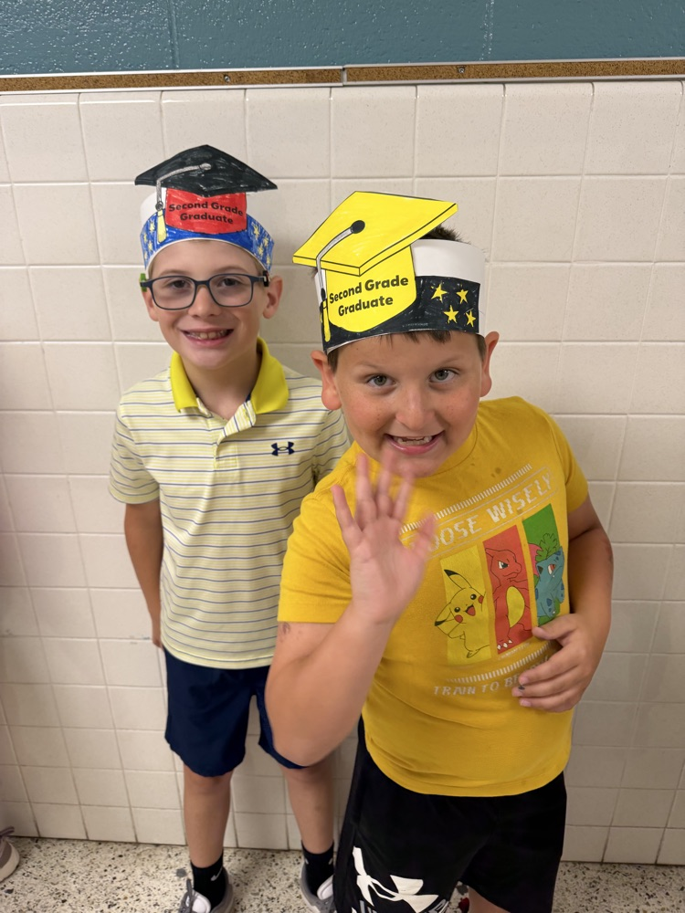 Second graders, getting ready to leave second graders, getting ready to leave