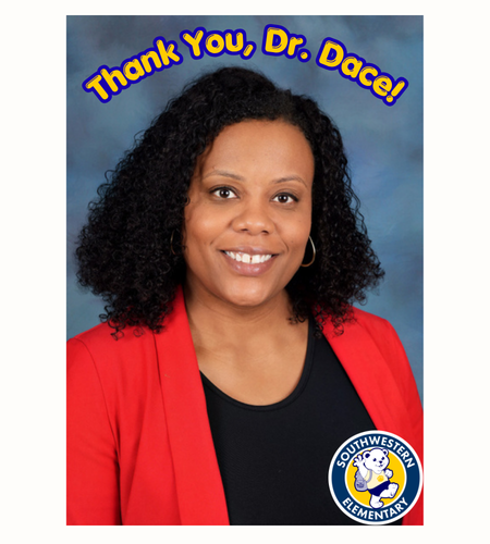 Thank You, Dr. Dace! with Southwestern Logo