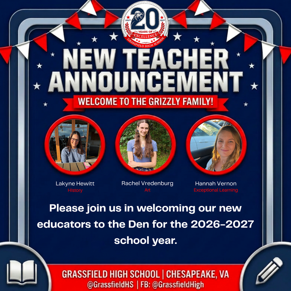 New Teacher announcement