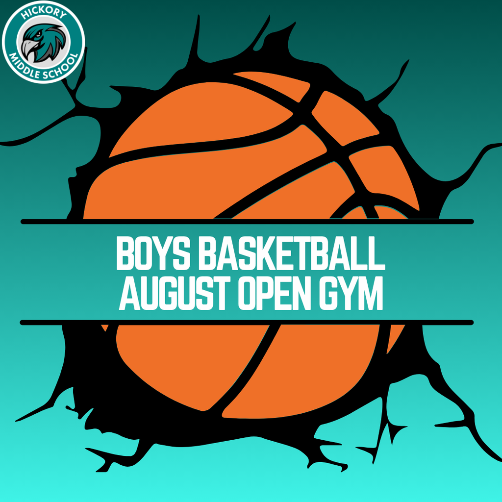 decorative image for boys basketball open gym announcement