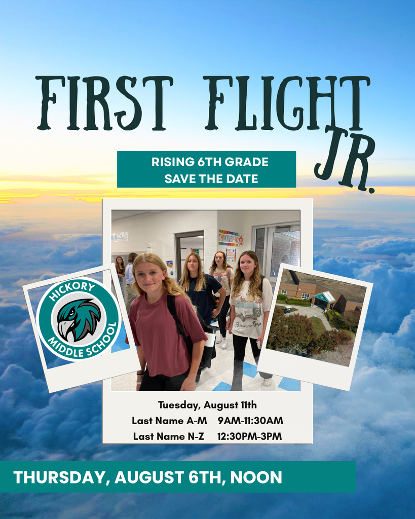 image of students entering school and information for First Flight, JR