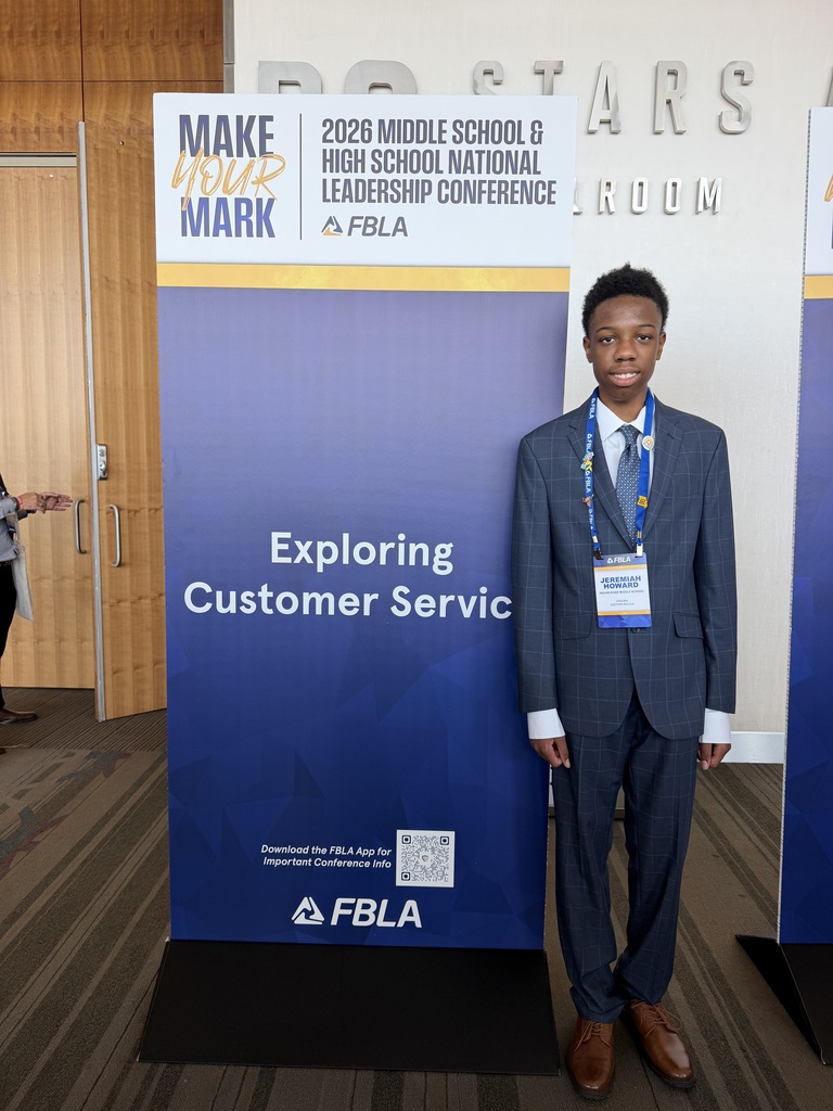 Student posing at the FBLA National Leadership Conference