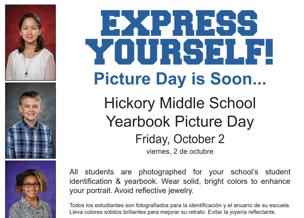 images of students for school picture announcement