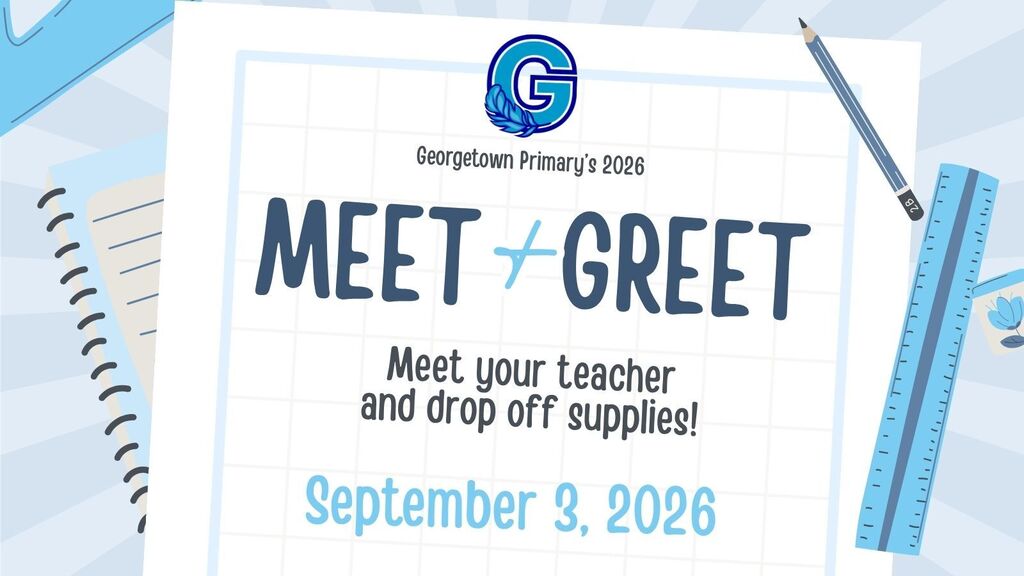 gtp meet & greet flyer - meet your teacher and drop off your supplies, September 3, 2026; details in post text