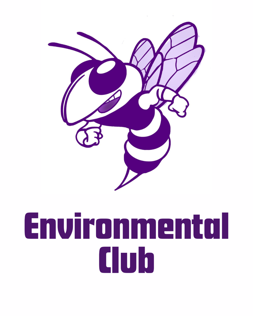 hornet image with Environmental Club written below