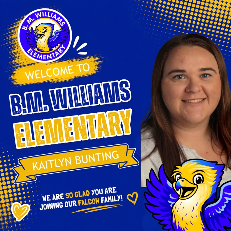 Kaitlyn Bunting welcome graphic