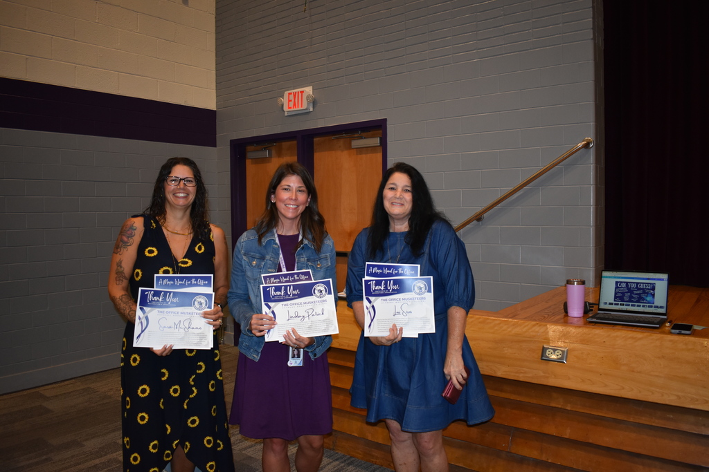 Recognizing our office staff