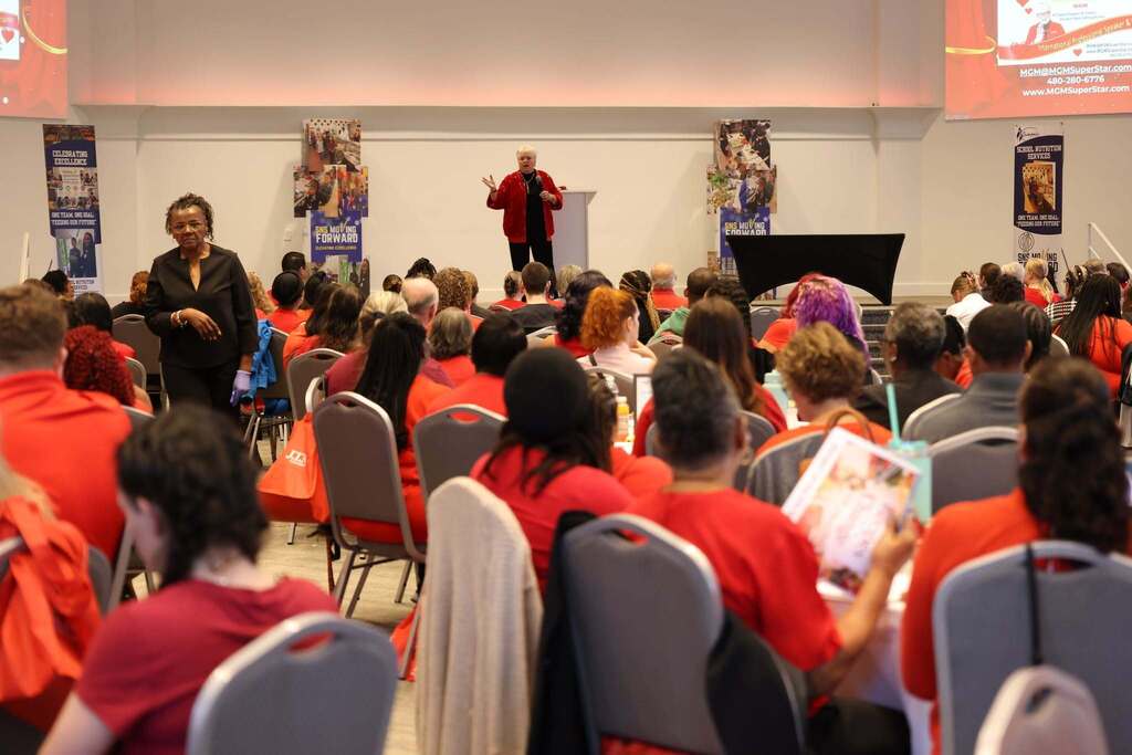 SNS workers prepare for new school year with motivational speaker