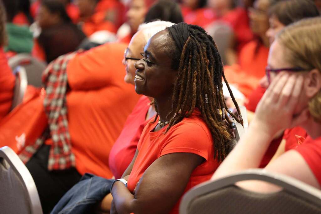 SNS workers prepare for new school year by participating in training