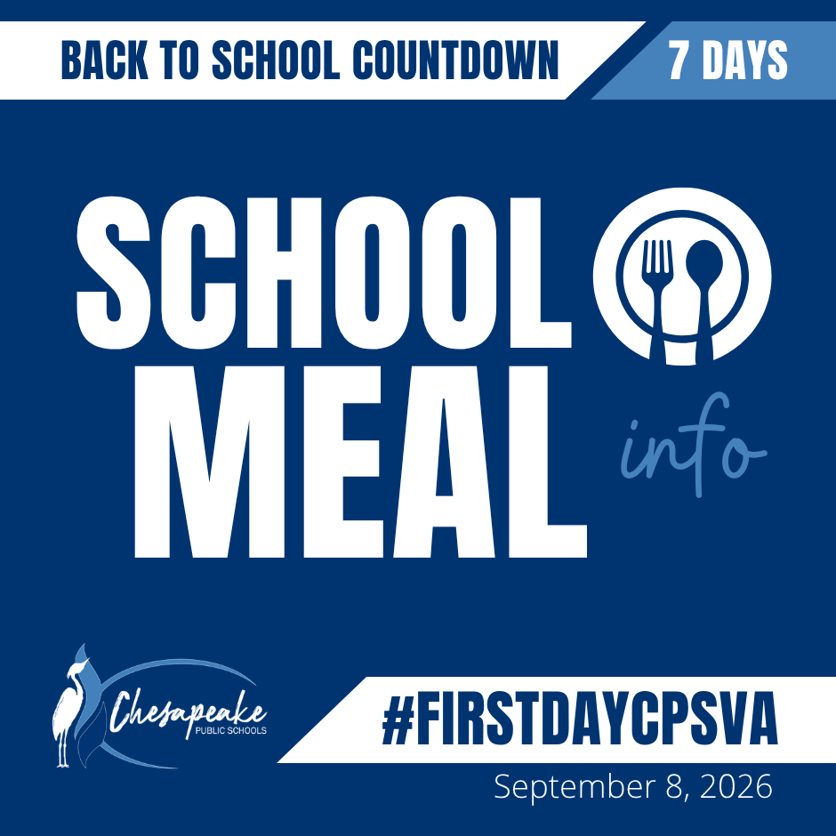 Decorative school meal info