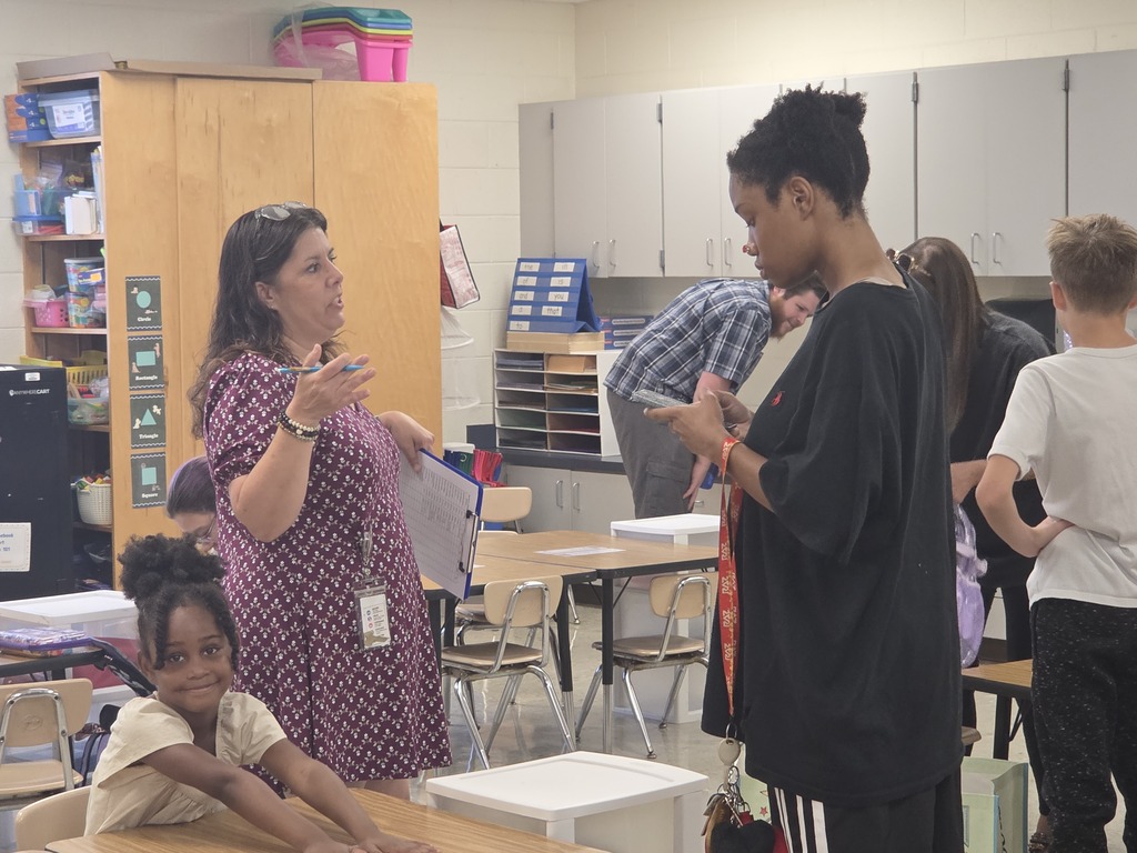 Ms. Pierce with new student