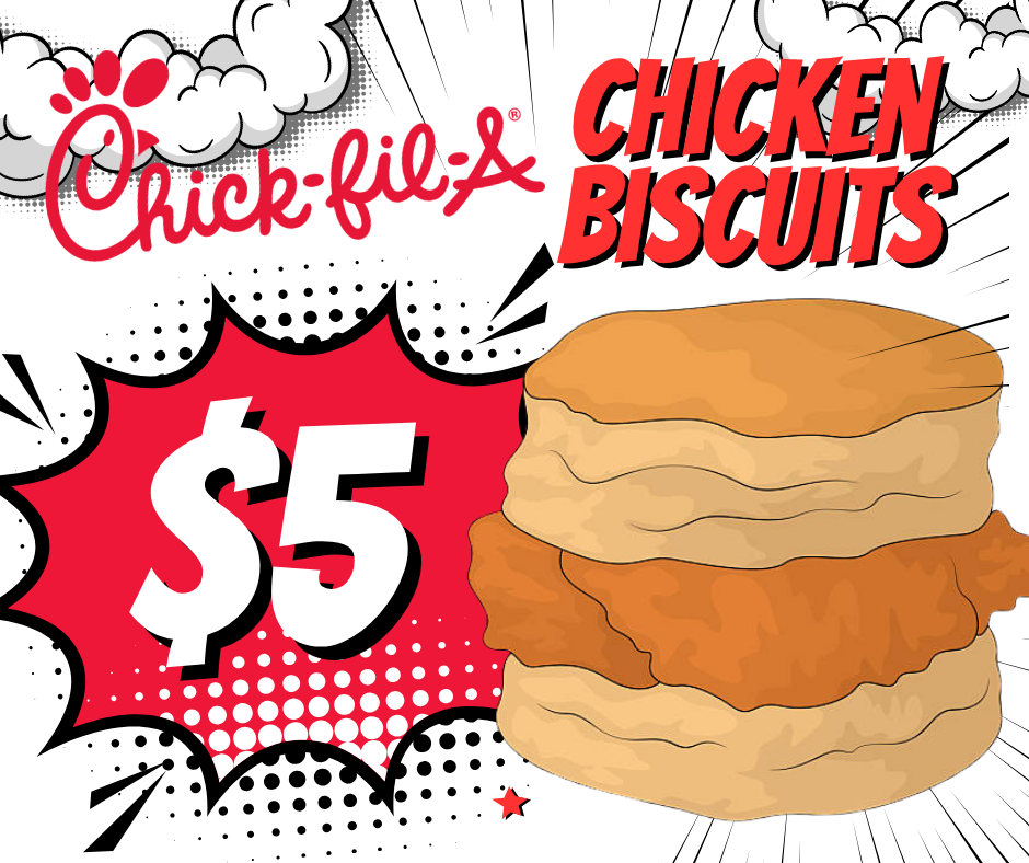 decorative image to announce biscuit sales