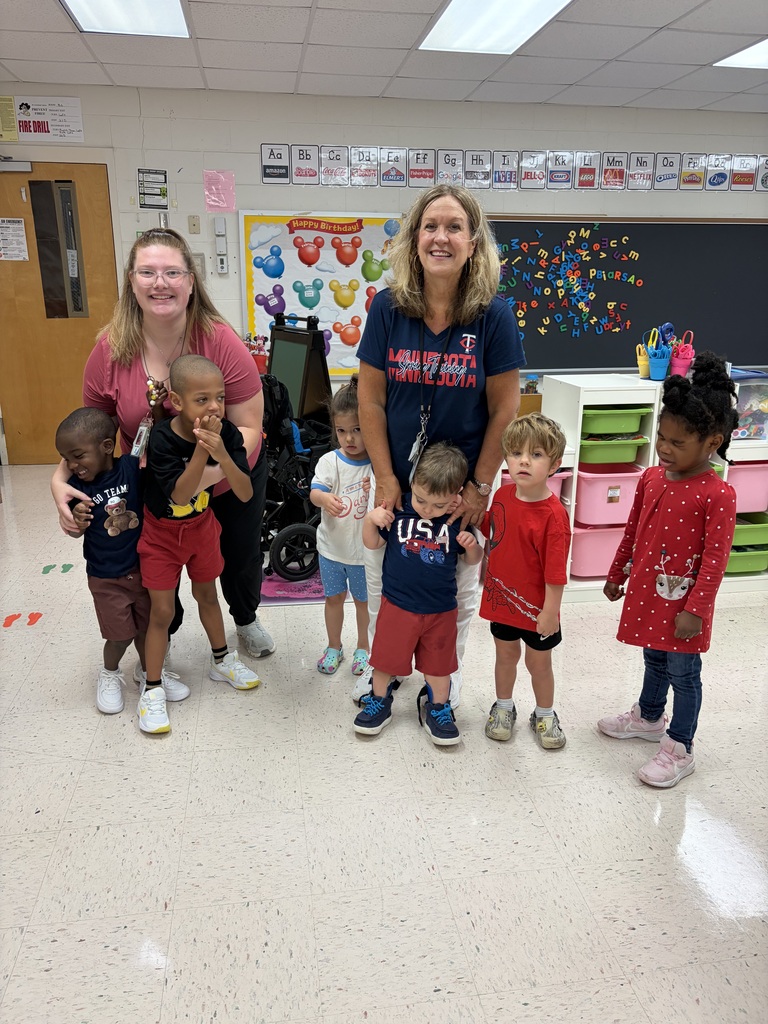 Preschooler dressed in Red, White and Blue honoring 9/11