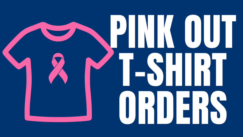 Pink Out T-Shirt Orders