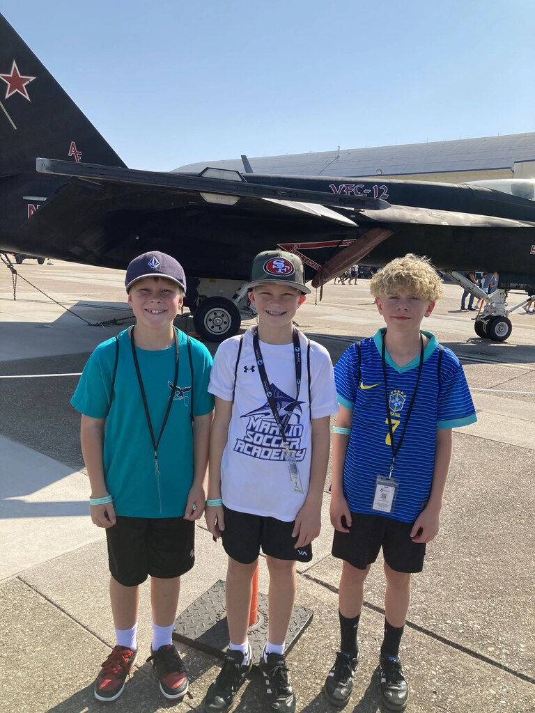 5th Graders attend Oceana Air Show