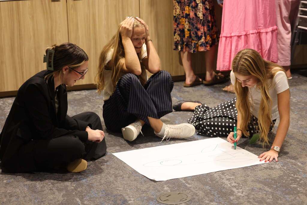 SCA members working on leadership strategies.