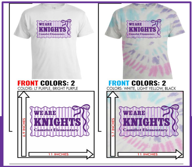 white and tie dyed designed shirts