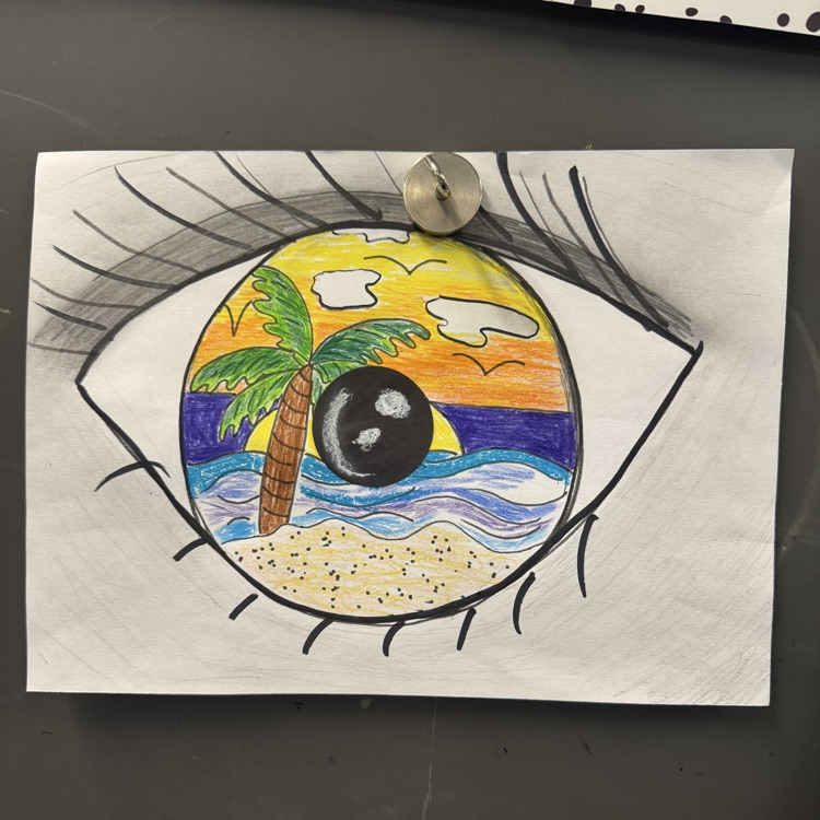students expressing themselves while drawing