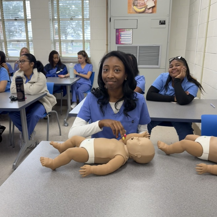cpr training with Mr. Bernstein