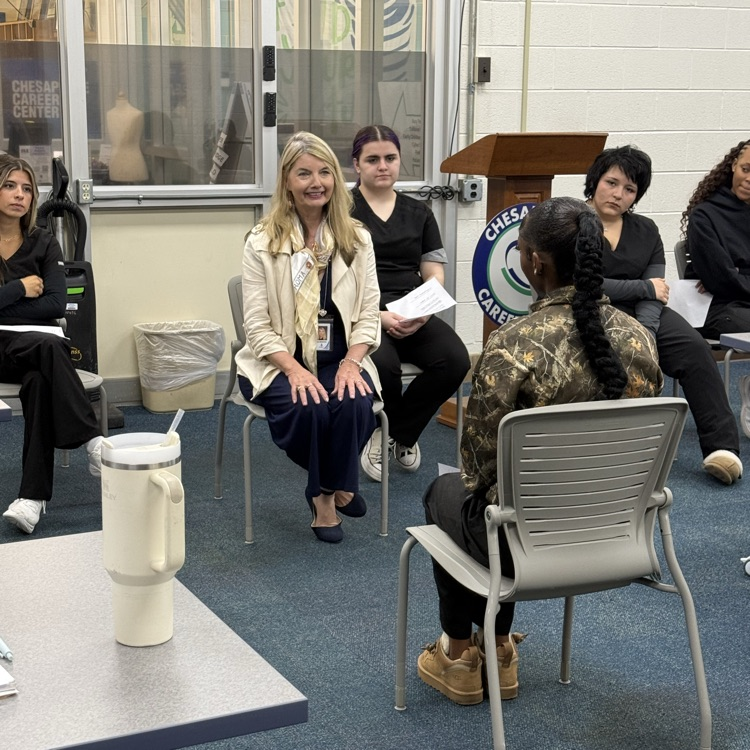 students practicing their interview 