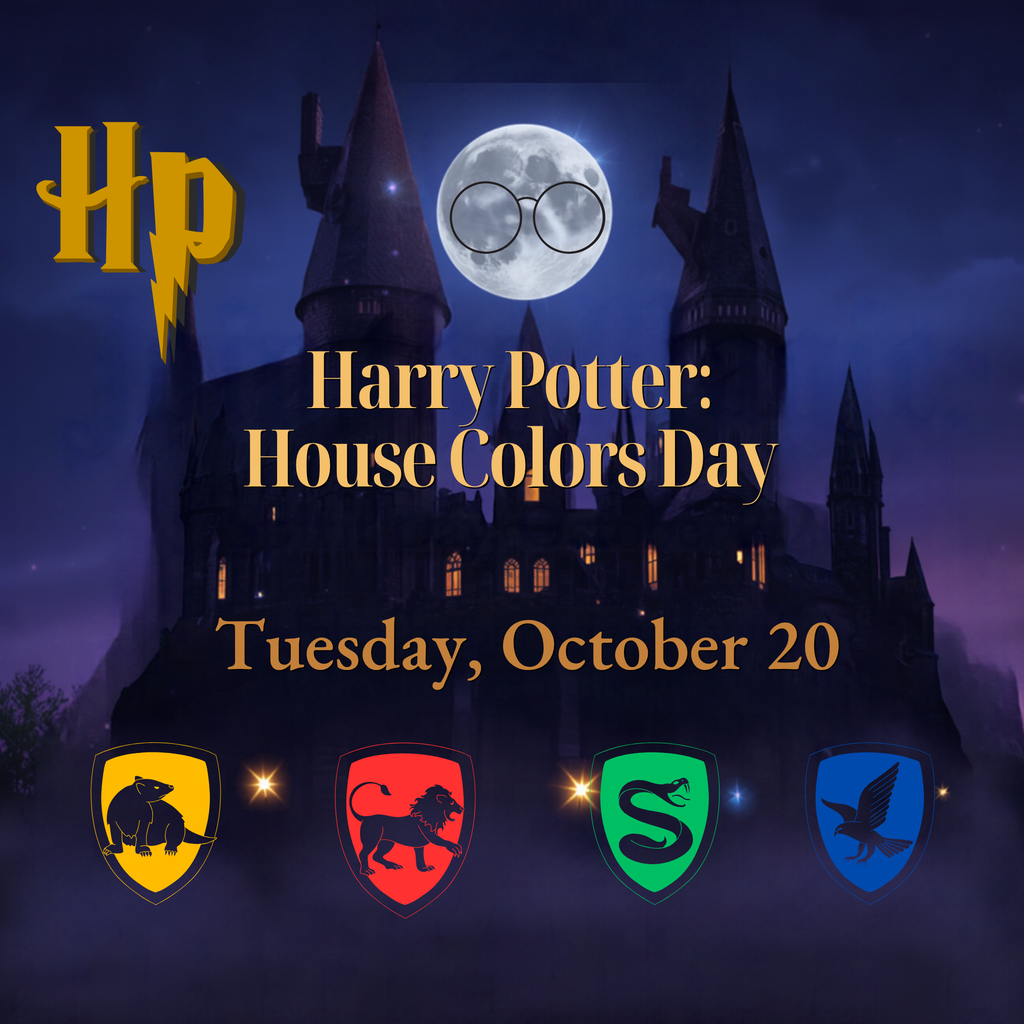 decorative image to announce spirit week