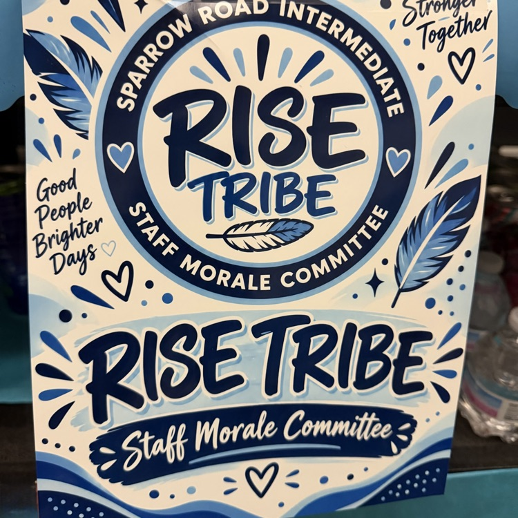 RISE Committee Sign on the cart.