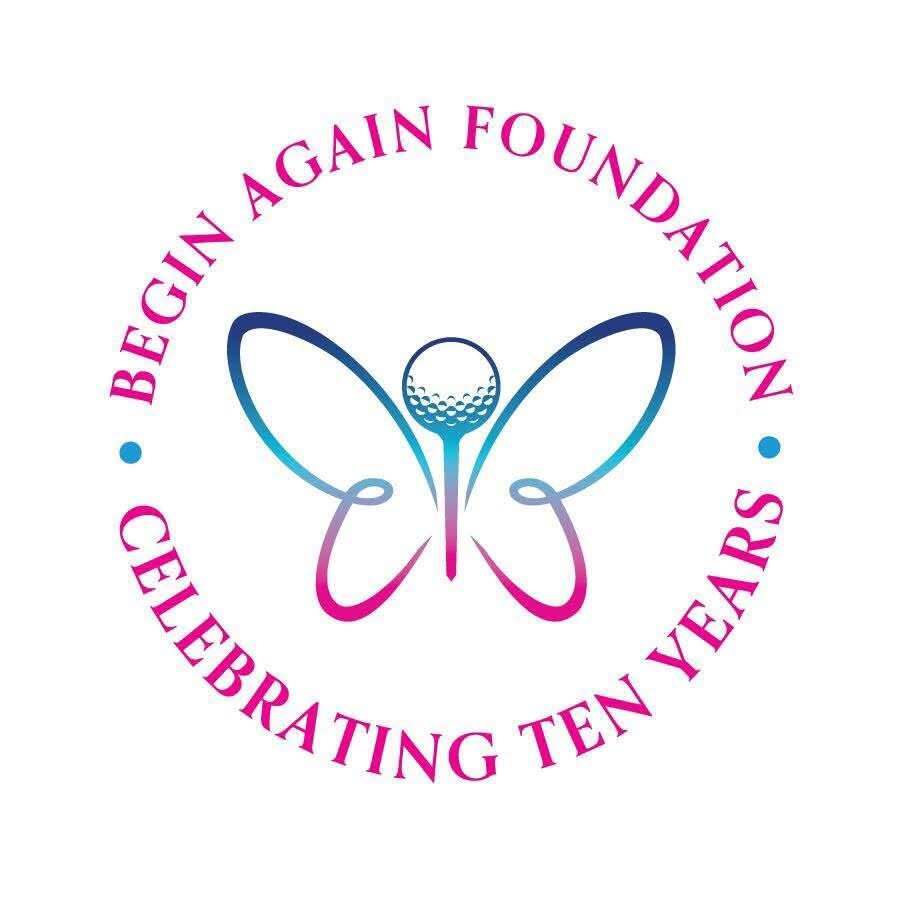 Begin Again Foundation Logo: Celebrating Ten Years
