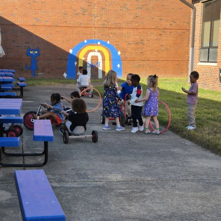 preschool students having extra recess