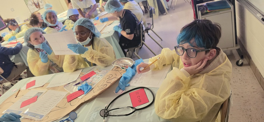 Kids dressed like doctors