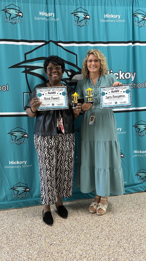 two staff members selected for All Star Attitude Award