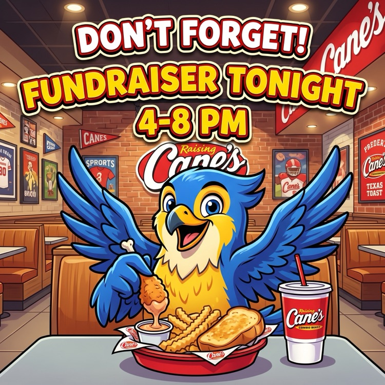 fundraiser reminder tonight 4-8pm