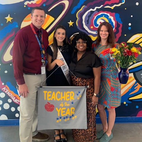 Teacher of the Year Parade!