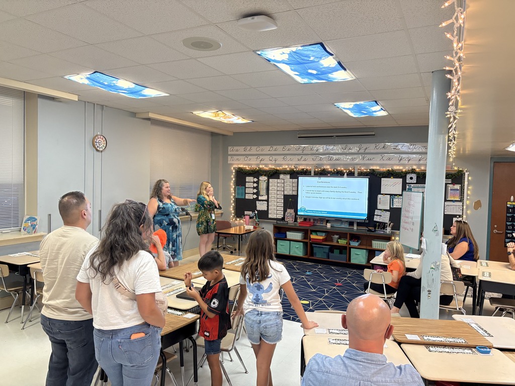 open house classroom presentation 