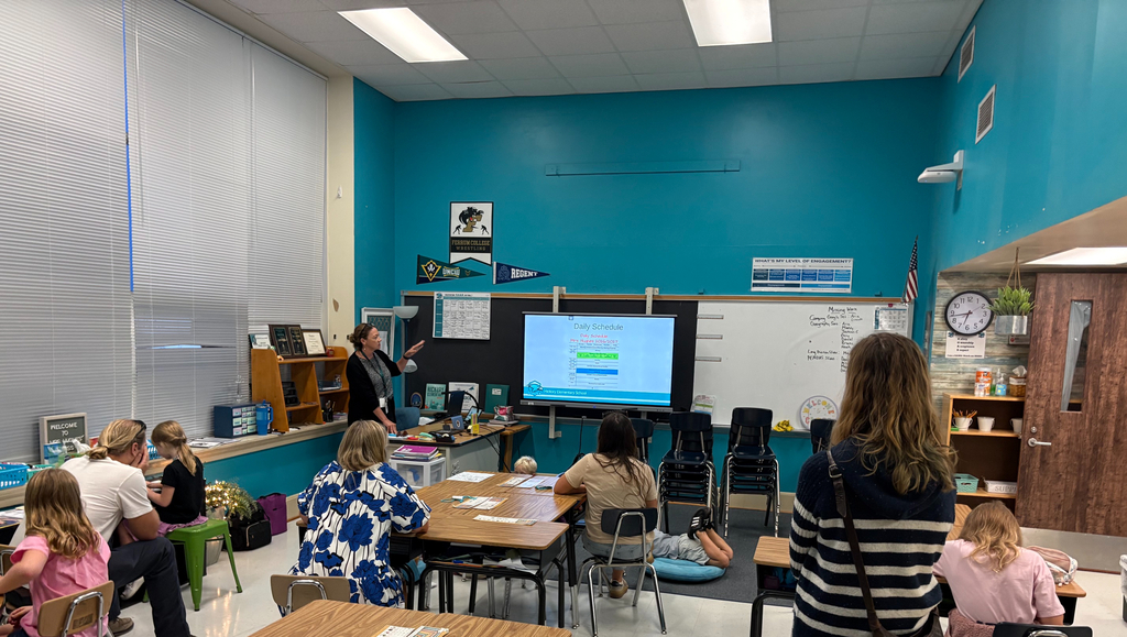 open house classroom presentation 