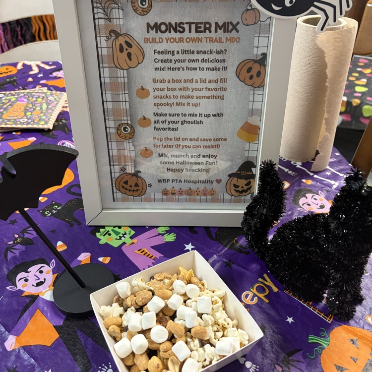 Monster Mix Trail Mix PTA Treat Day
