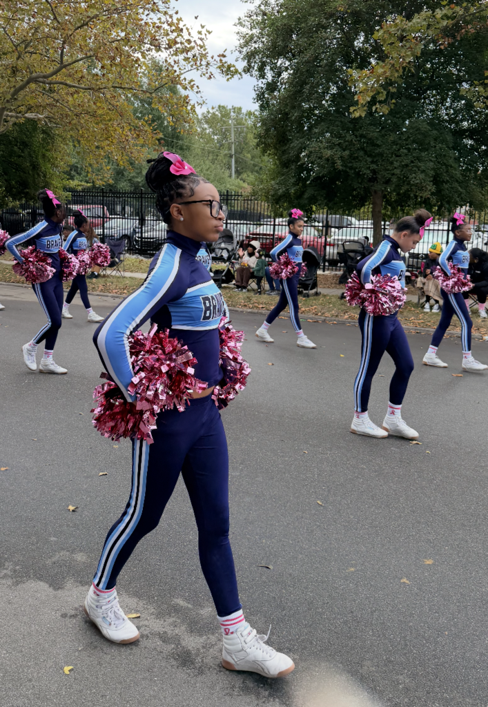 IRM Braves Cheerleaders at the NSU parade 