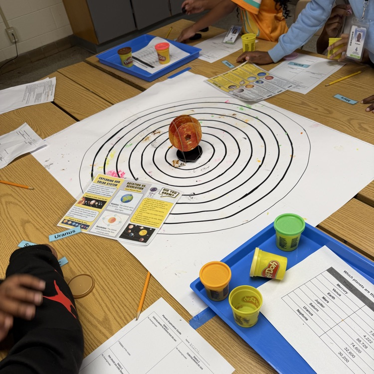 solar system station in the lab.