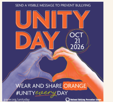 Unity Day is October 21, 2026 Wear Orange