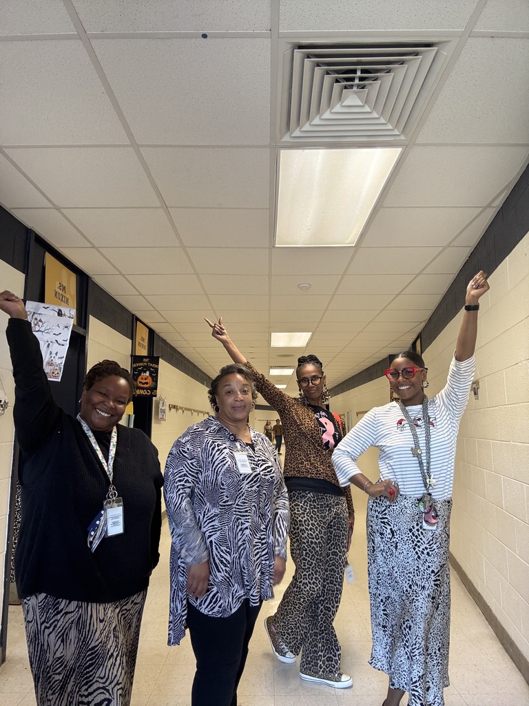 Teachers in animal print