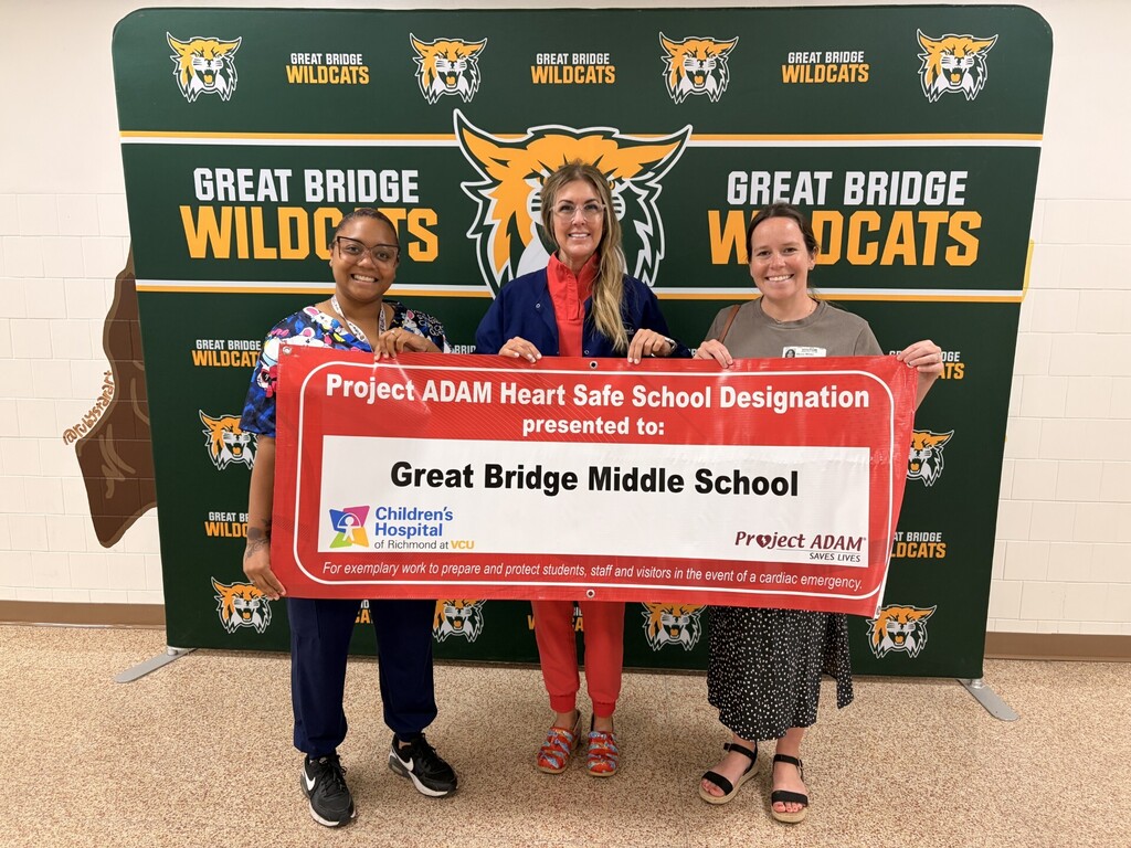 Staff celebrates Heart Safe Achievement