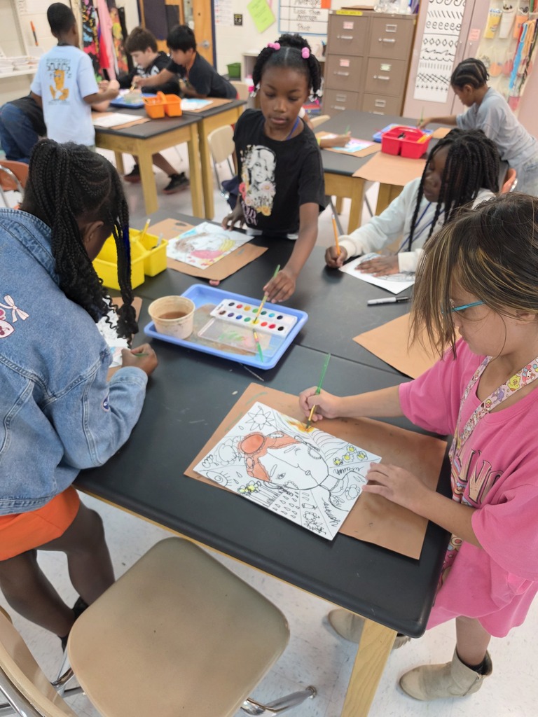 Kids in art