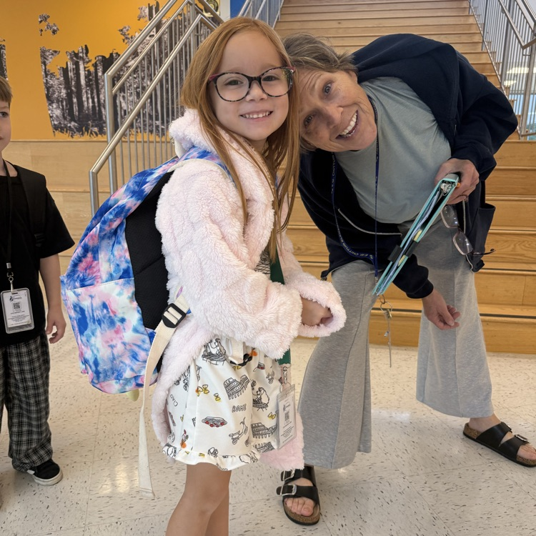 pajamas day! friends smiling in jammies!