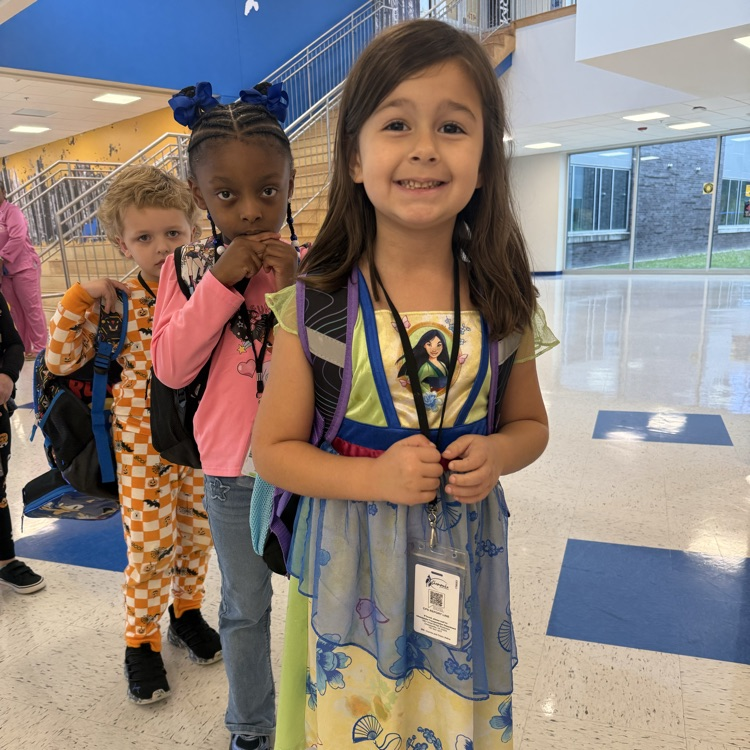 pajamas day! friends smiling in jammies!