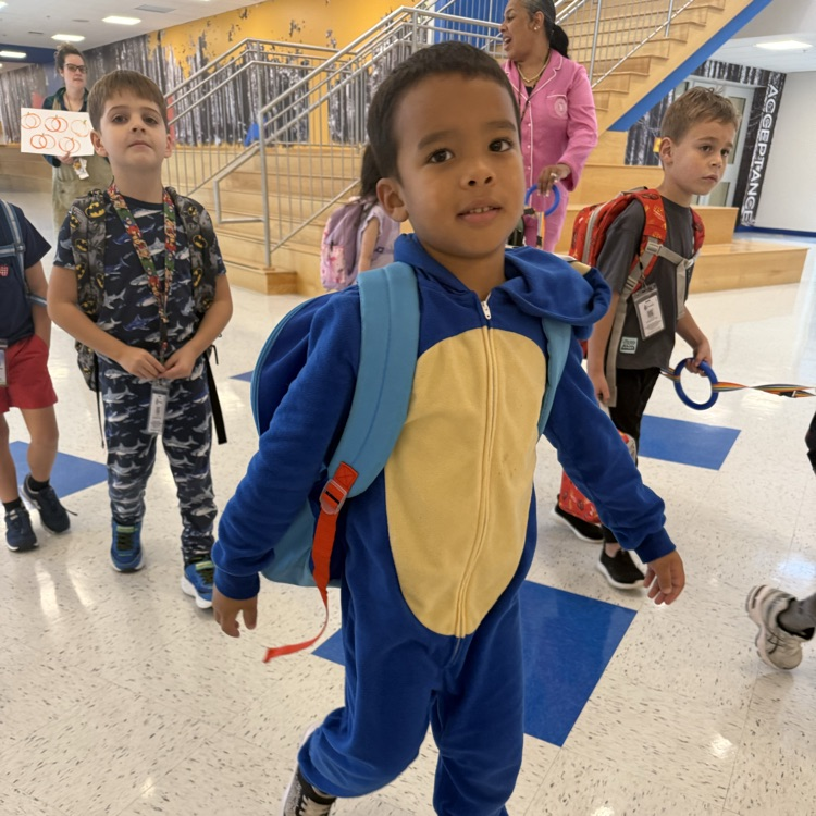 pajamas day! friends smiling in jammies!