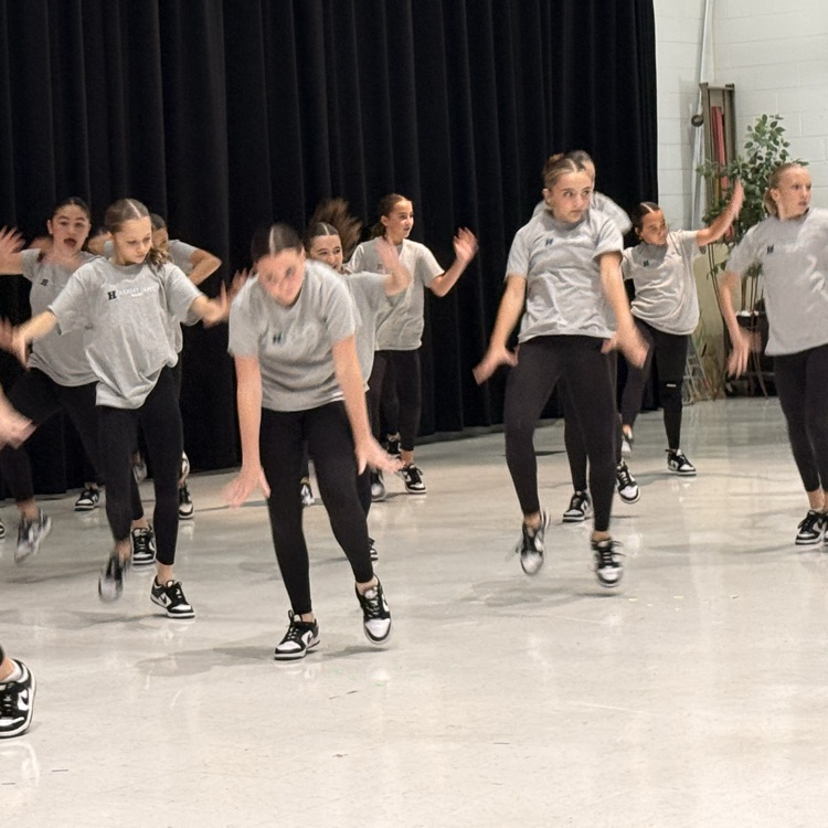 girls from our dance troupe performing