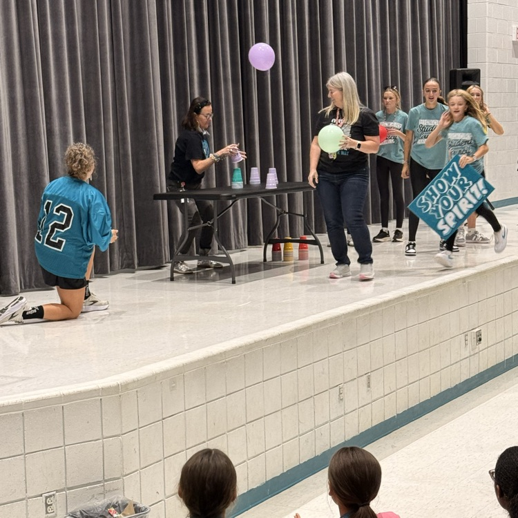 teachers competing in a game