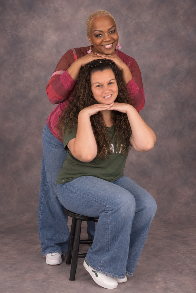 AI generated image of GTP staff members in awkard studio pose