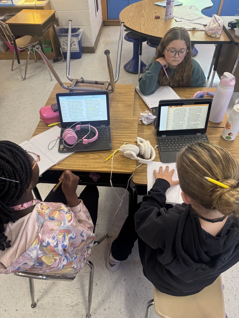 Students working together