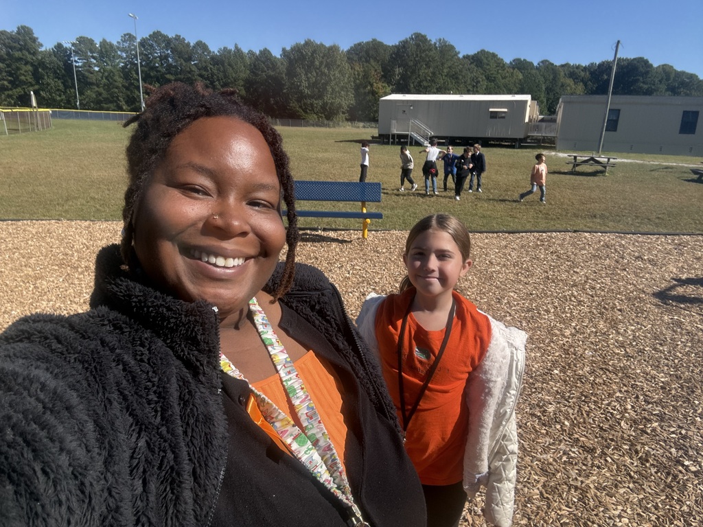 Kids wearing orange