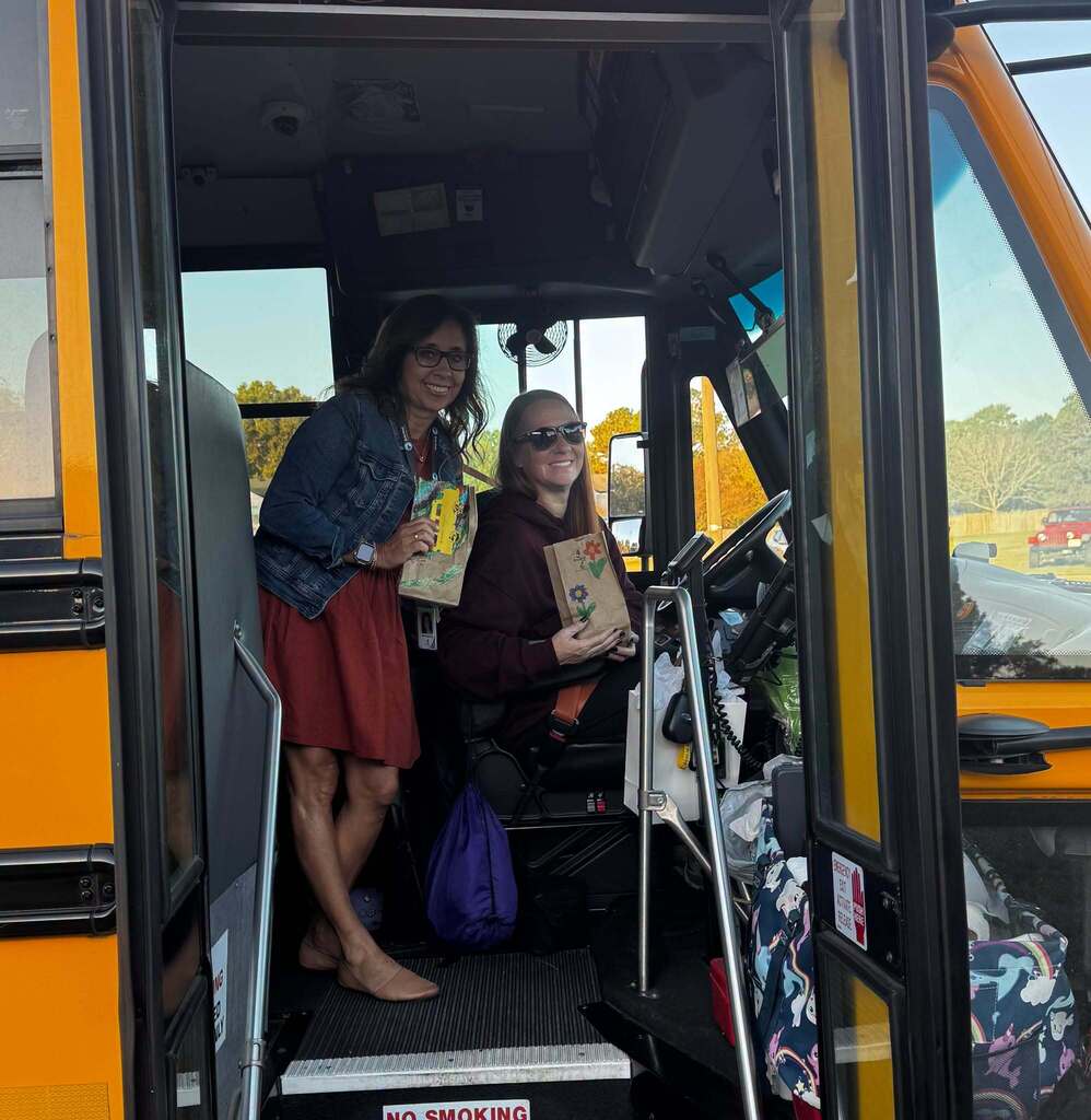 Bus drivers smile on Bus Appreciation Day
